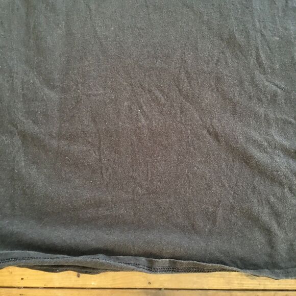 Poetic Justice Graphic Design T-Shirt Black Unisex Size L Fair Condition - Picture 6 of 7